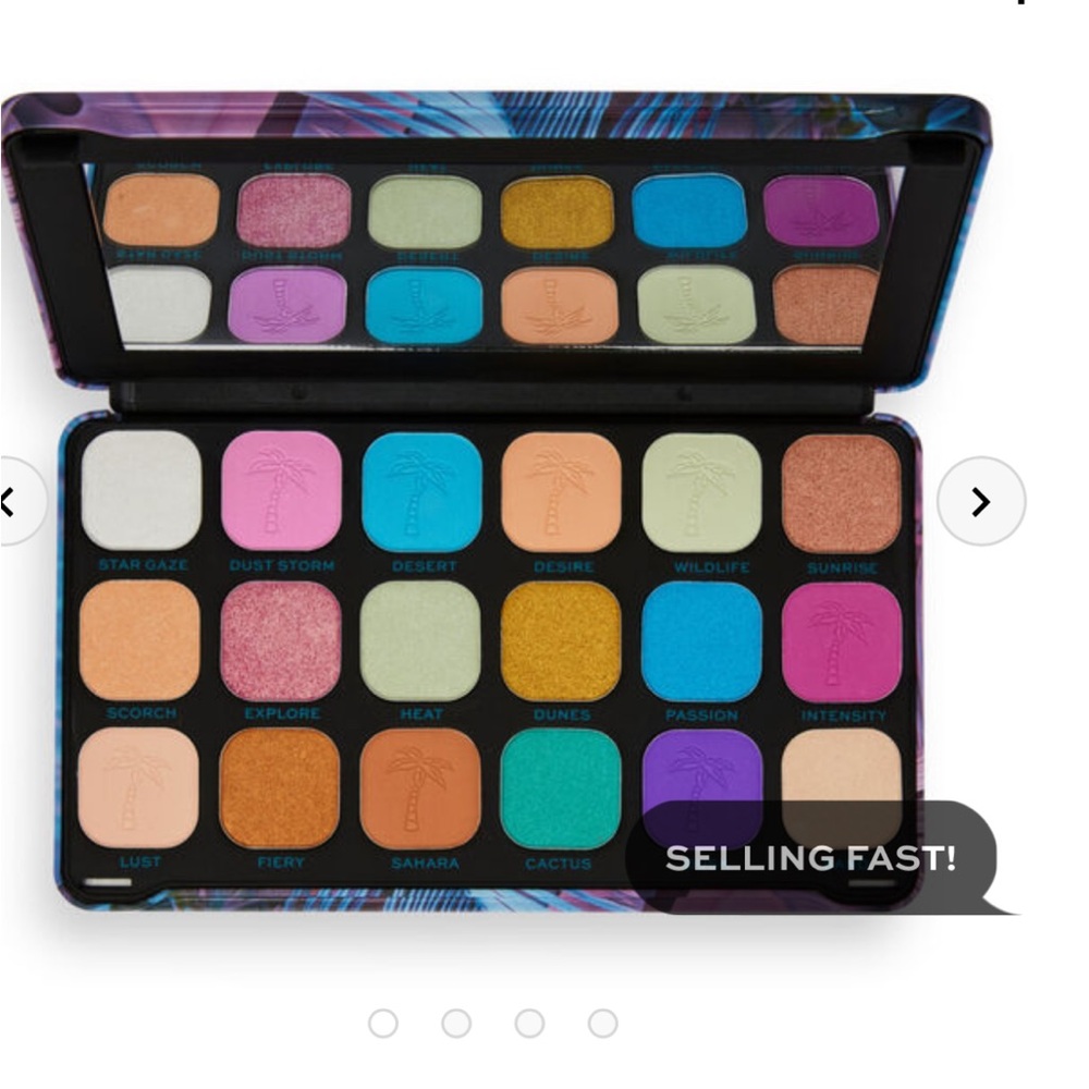 revolution makeup London shadow palette